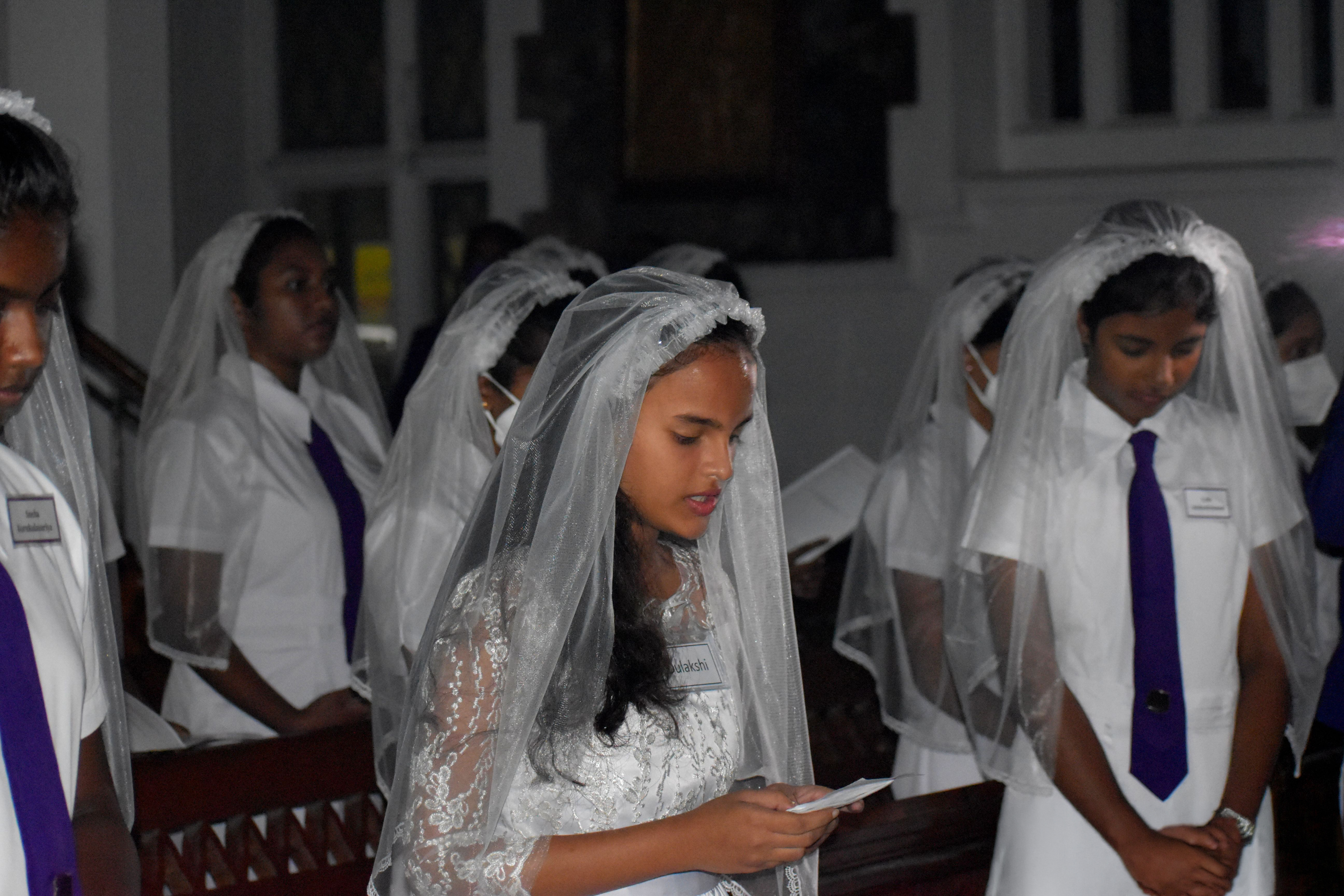 Confirmation and blessing at St. Michael's